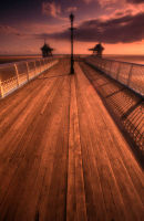 st.anne's pier sunset